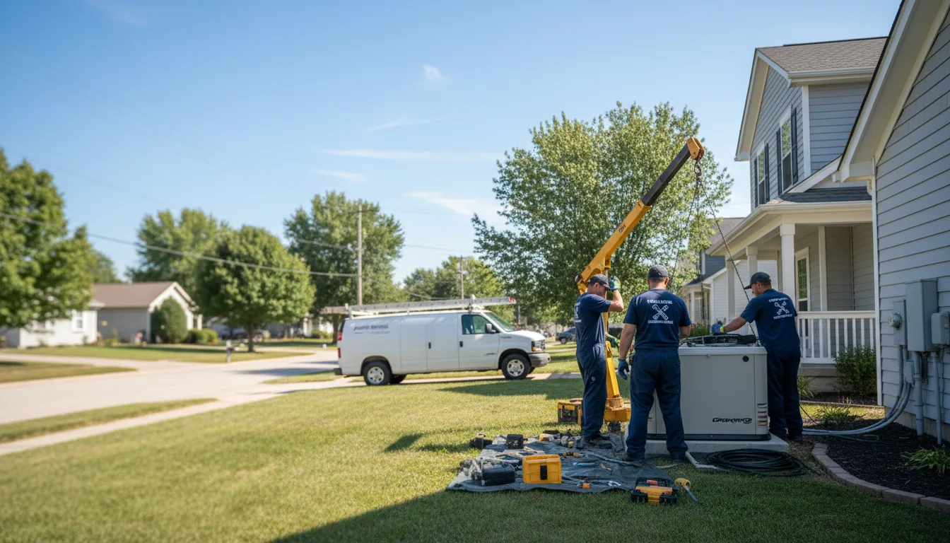 Generator Installation in Pittsboro, IN near me